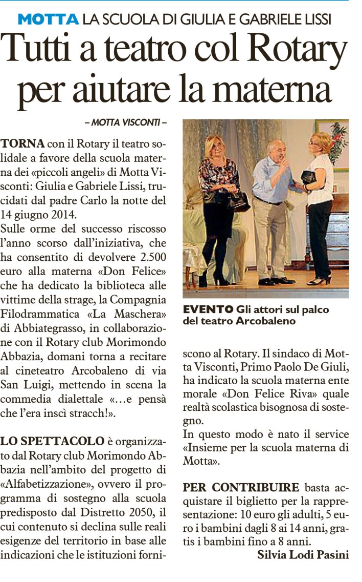 [G-MET - VII] GIORNO/GIORNALE/MET/11 ... 29/10/15