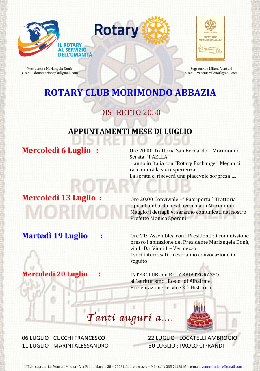 Microsoft Word - PROGRAMMA LUGLIO.docx