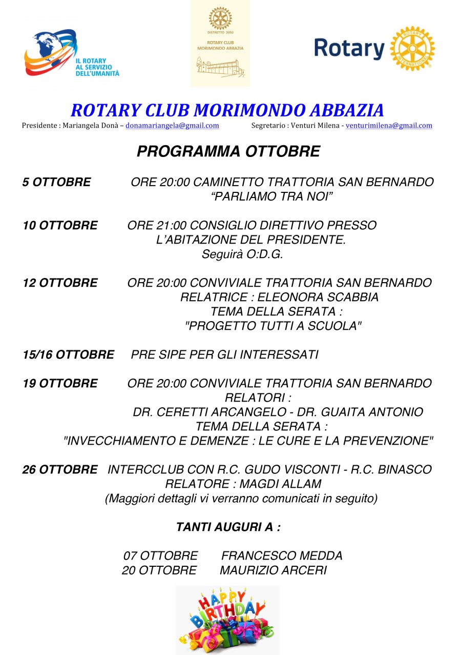 Microsoft Word - PROGRAMMA OTTOBRE.docx