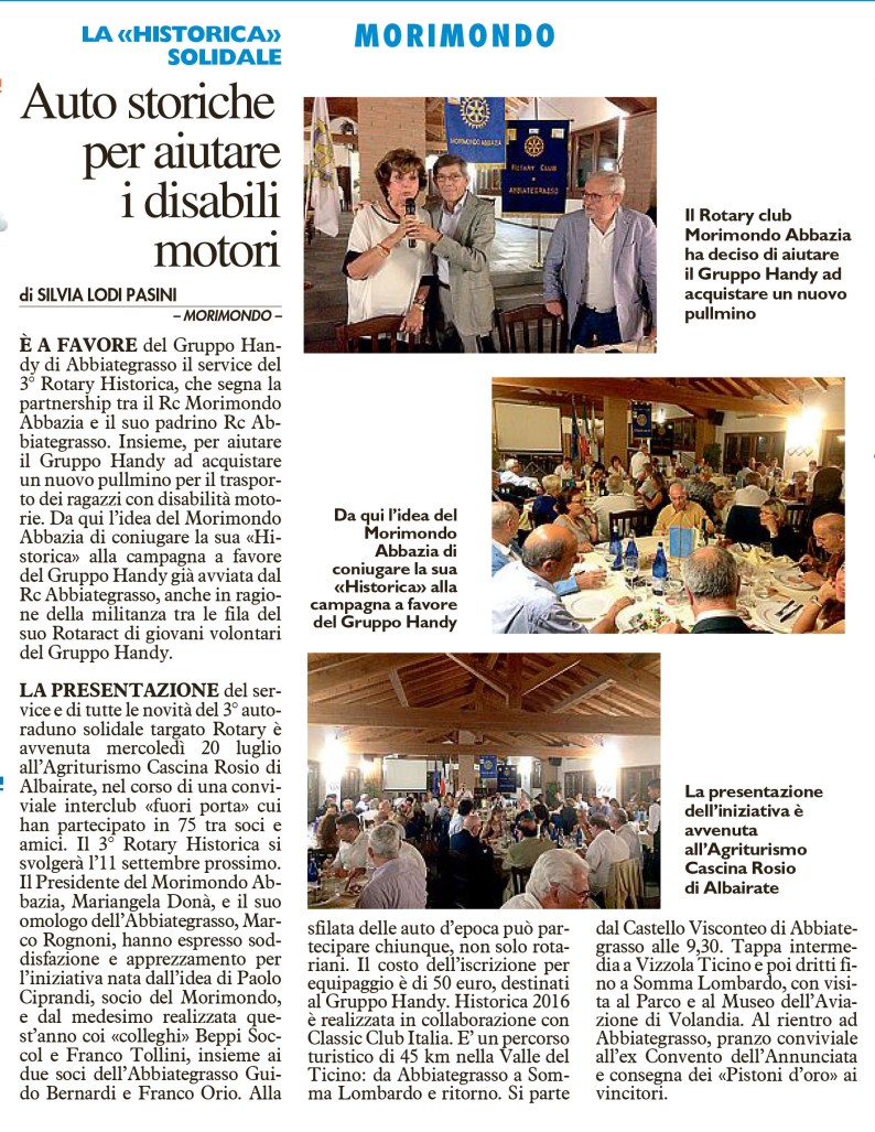 [G-LEG - XIII] GIORNO/GIORNALE/LEG/40 ... 03/08/16